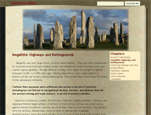 Tablet Screenshot of ancienttrenches.com